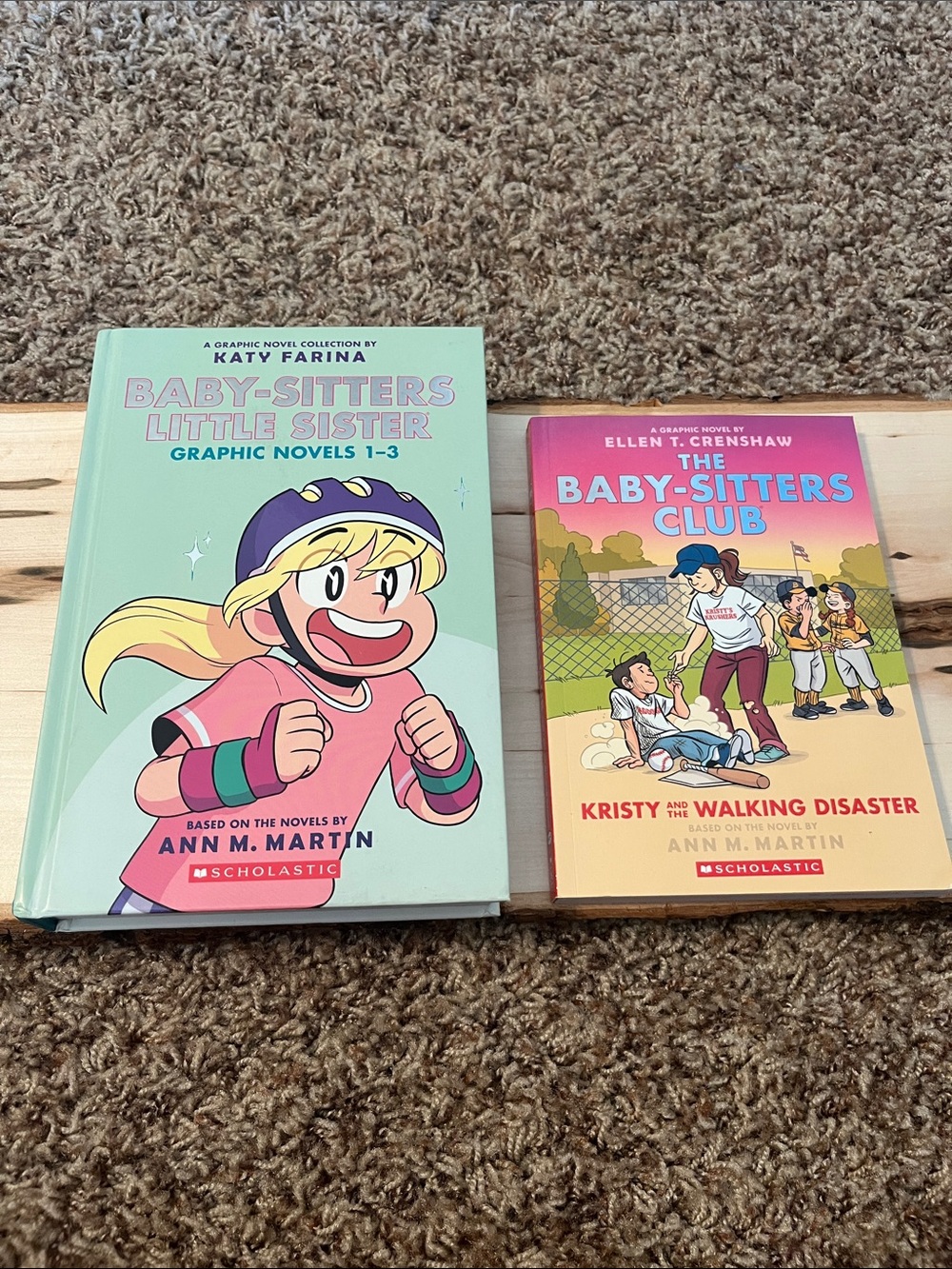 Baby-Sitters Little Sister 3 in 1 Hardback & The Baby Sitter Club Softcover Book